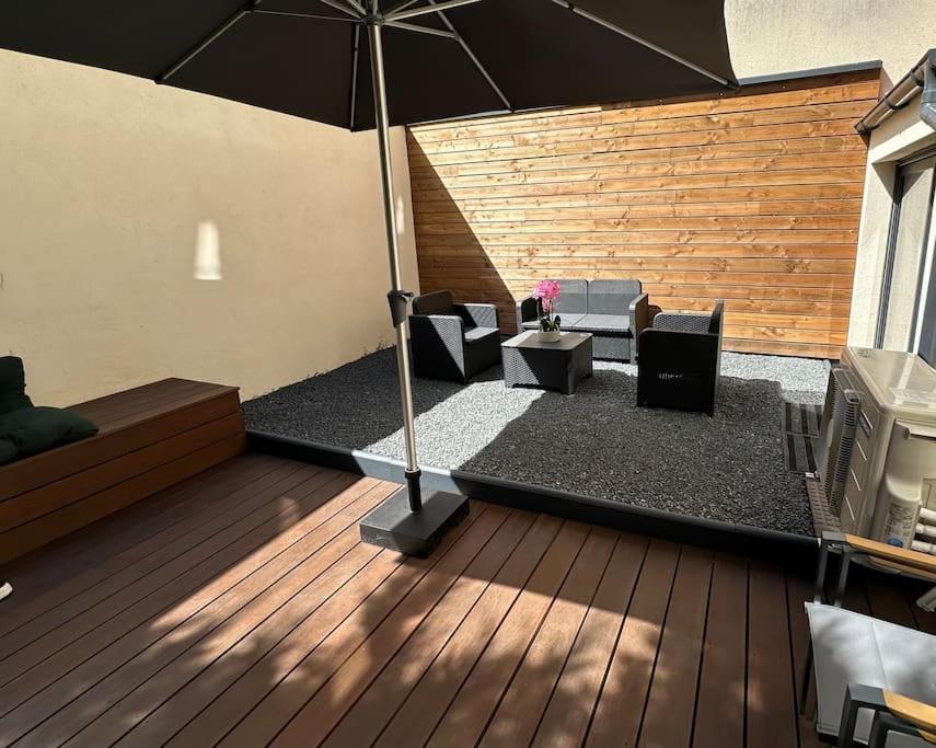 Le Briand Appartement 4Etoiles Nancy Thermal Cosy Avec Terrasse Wifi Exterior photo