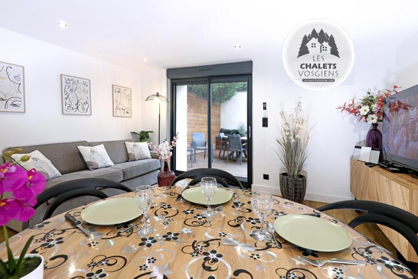Le Briand Appartement 4Etoiles Nancy Thermal Cosy Avec Terrasse Wifi Exterior photo